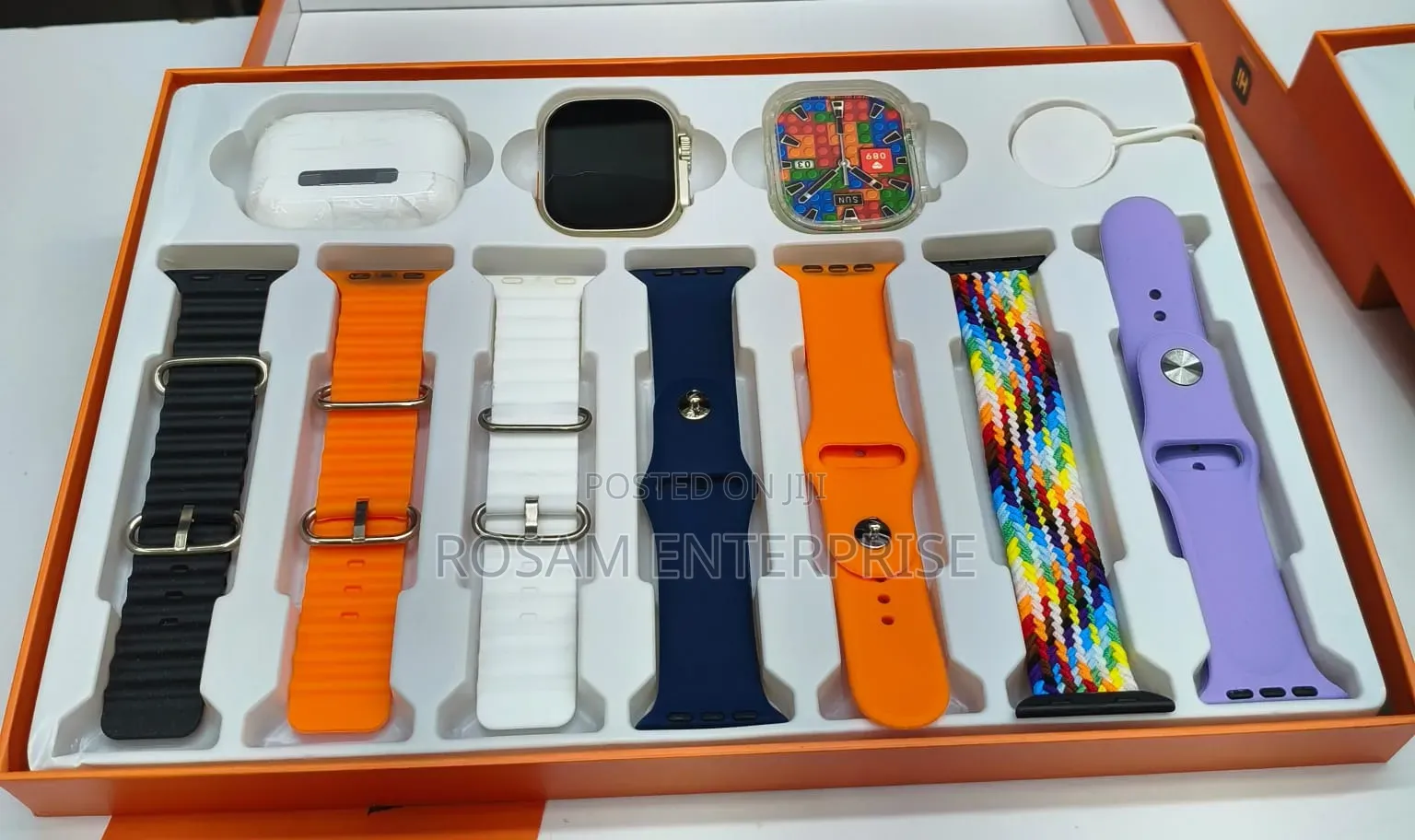 T900 Ulra2 7 in 1 Straps Smart Watch ( 10 in 1 Set