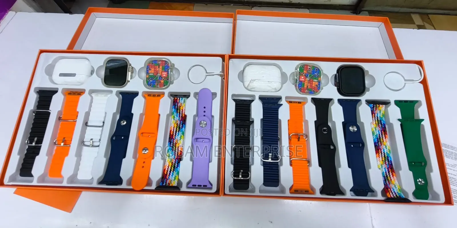 T900 Ulra2 7 in 1 Straps Smart Watch ( 10 in 1 Set