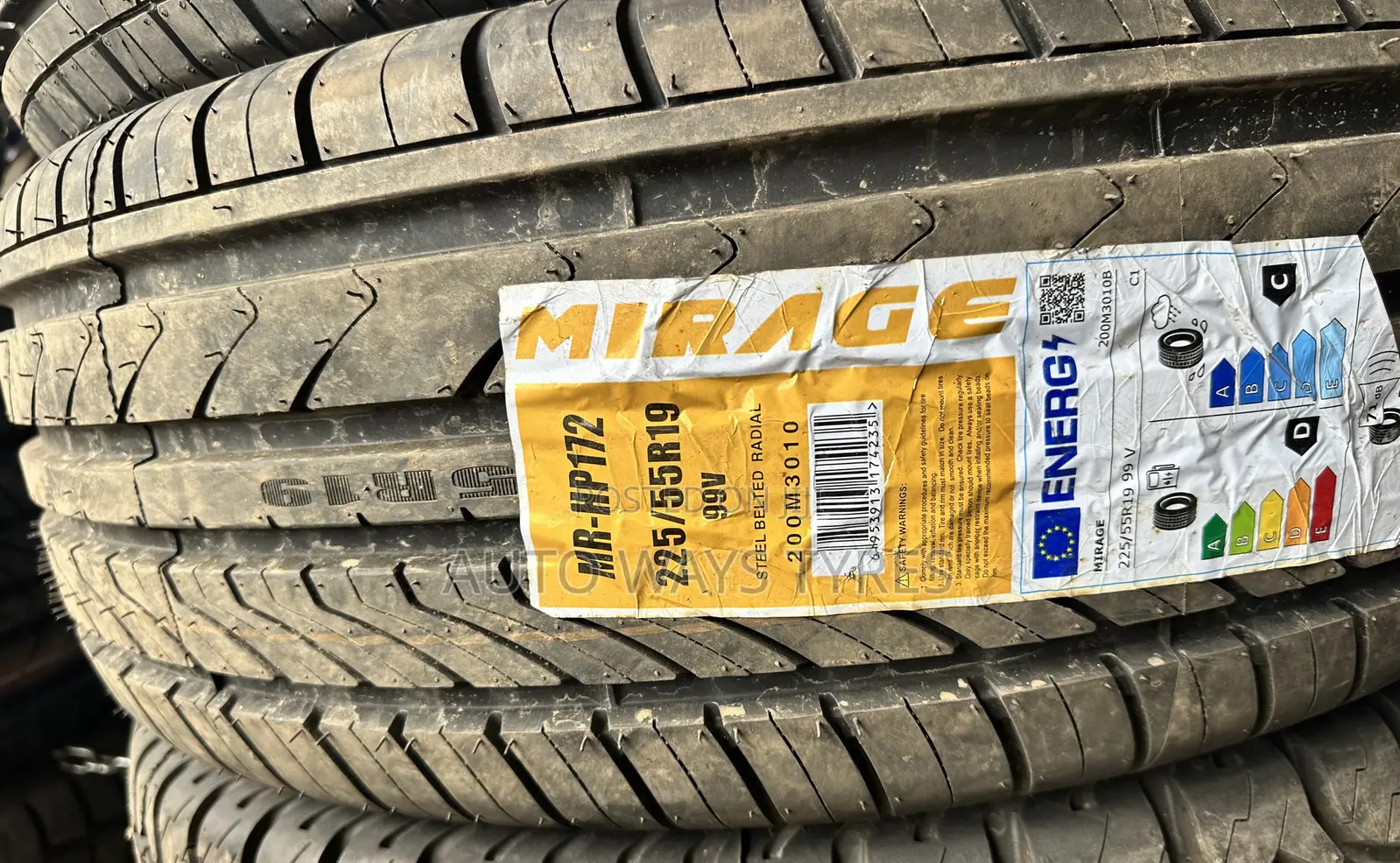 225/55r19 Mirage Tyres