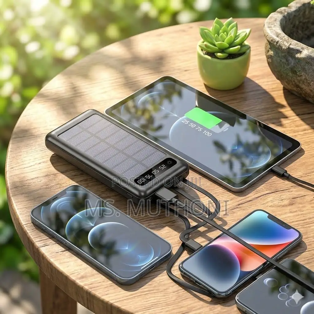 Heavy-Duty 10,000 Mah Solar Power Bank