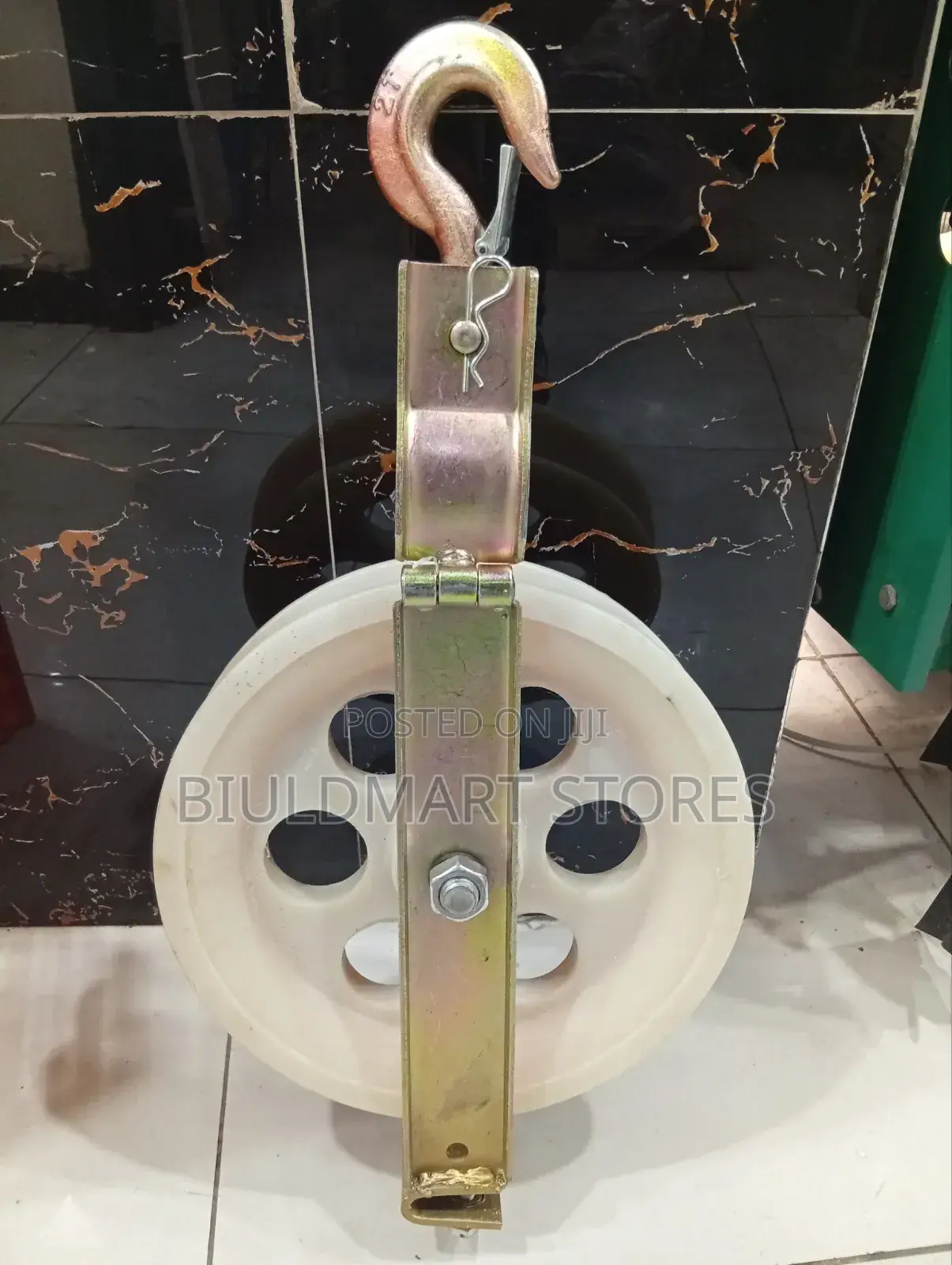 Heavy Steel Frame Cable Guide Wheel