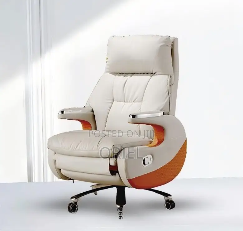 Office Chair : High Back Executive C.E.O Office Leather Chair