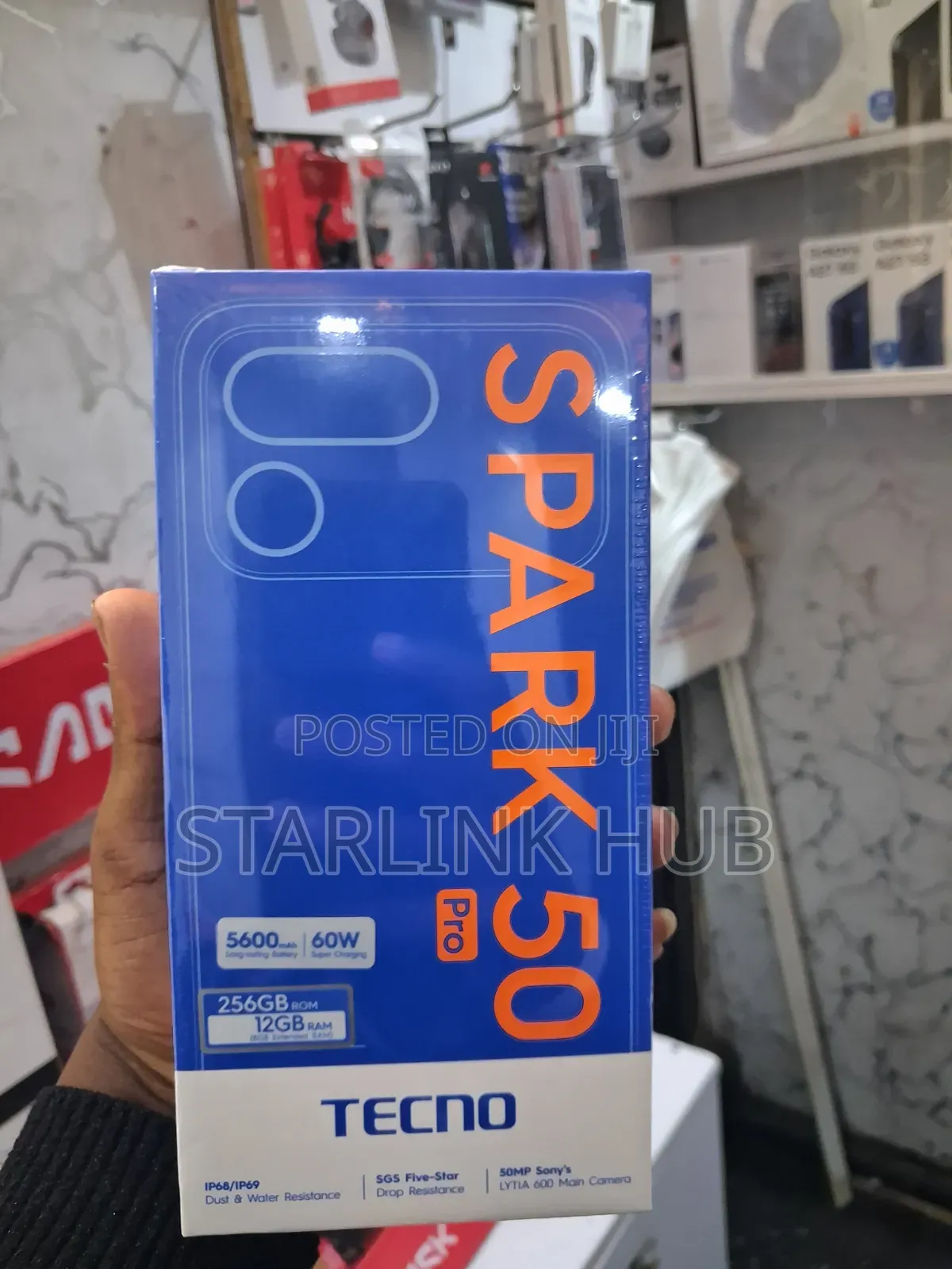 New Tecno Spark 50 Pro 256 GB White