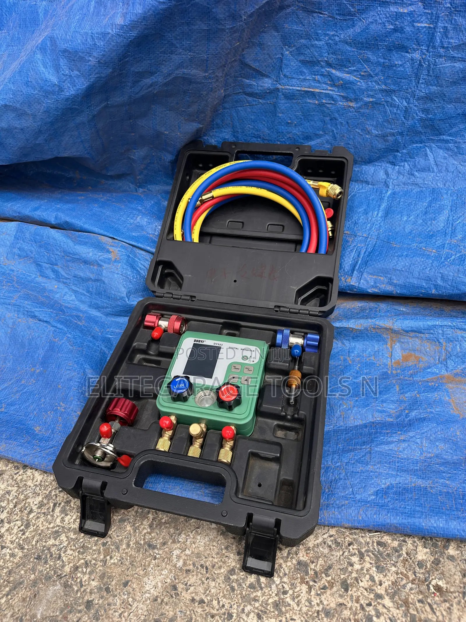 High Quality Italian Digital AC Manifold Gauge