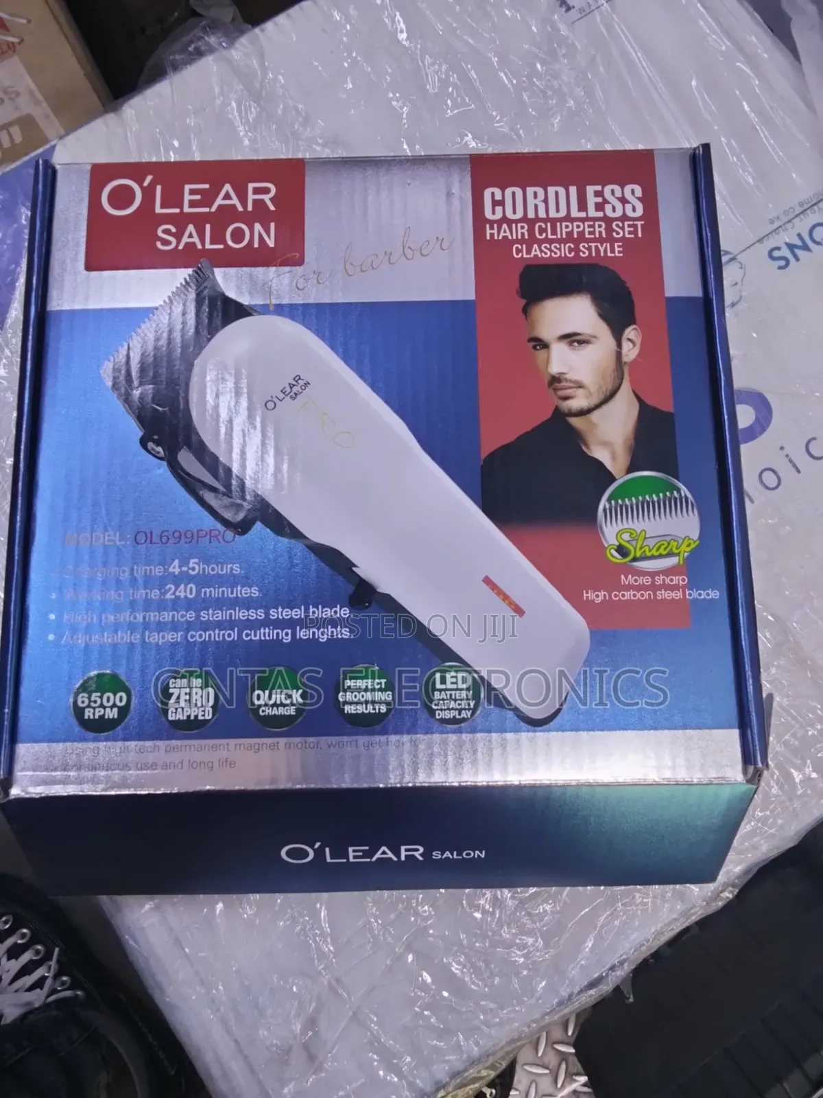 O'LEAR Cordless Hair Clipper Set