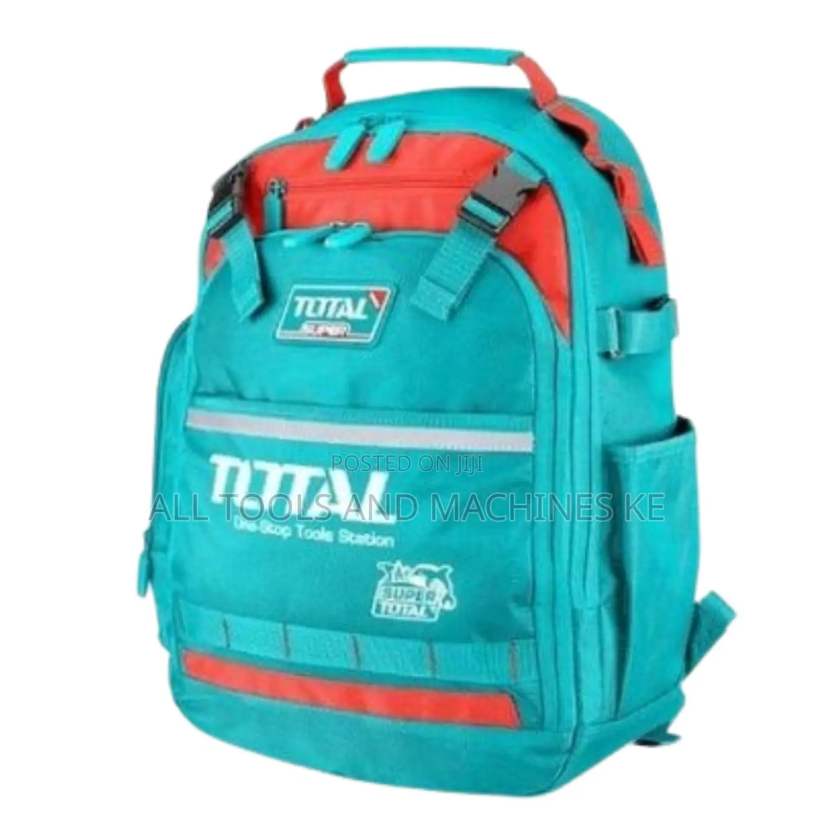 TOTAL Tools Backpack THBP02025 – 38cm x 17cm x 46cm Polyester Durable