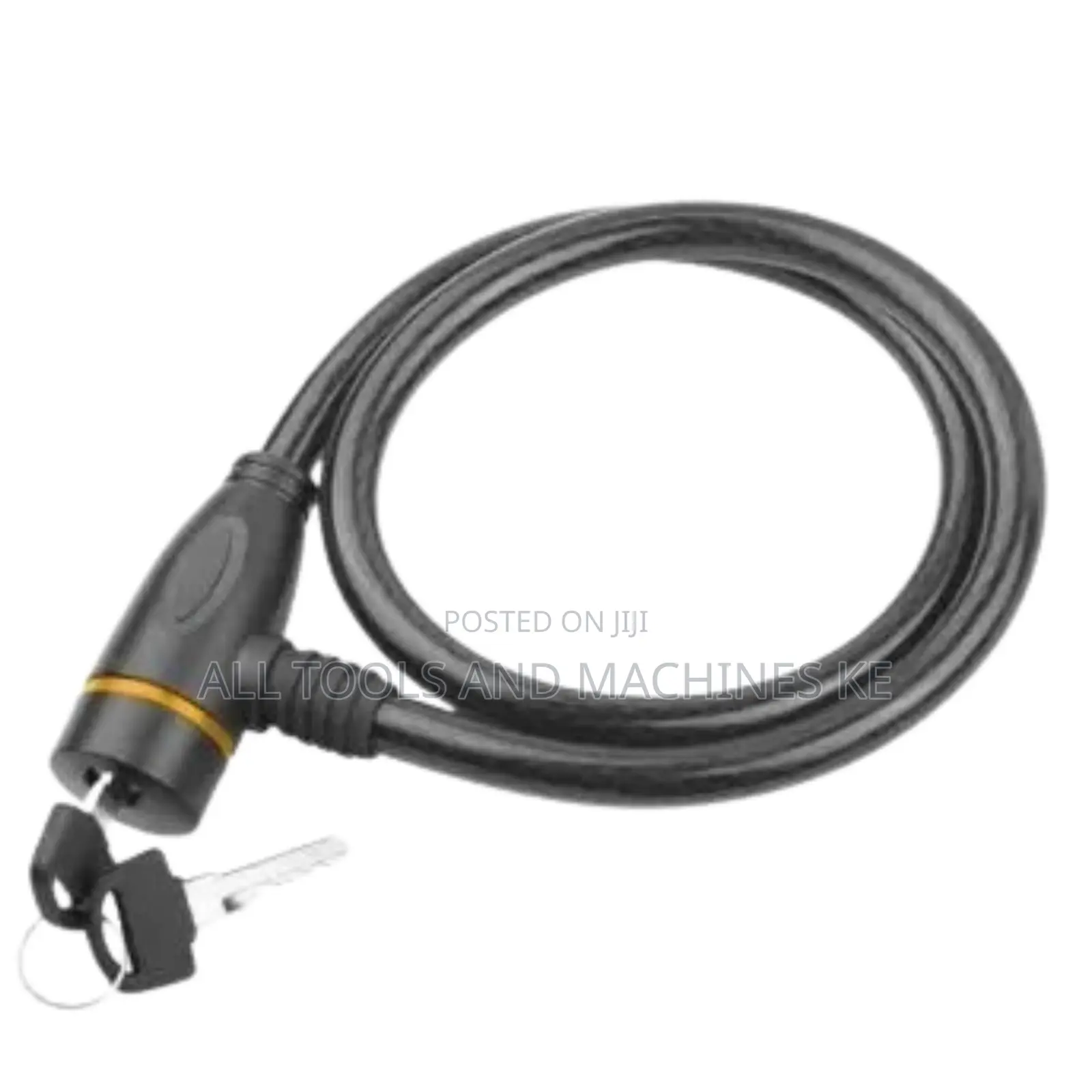 TOLSEN Bicycle Lock 12×800mm – Ultimate Heavy-Duty Security Cable