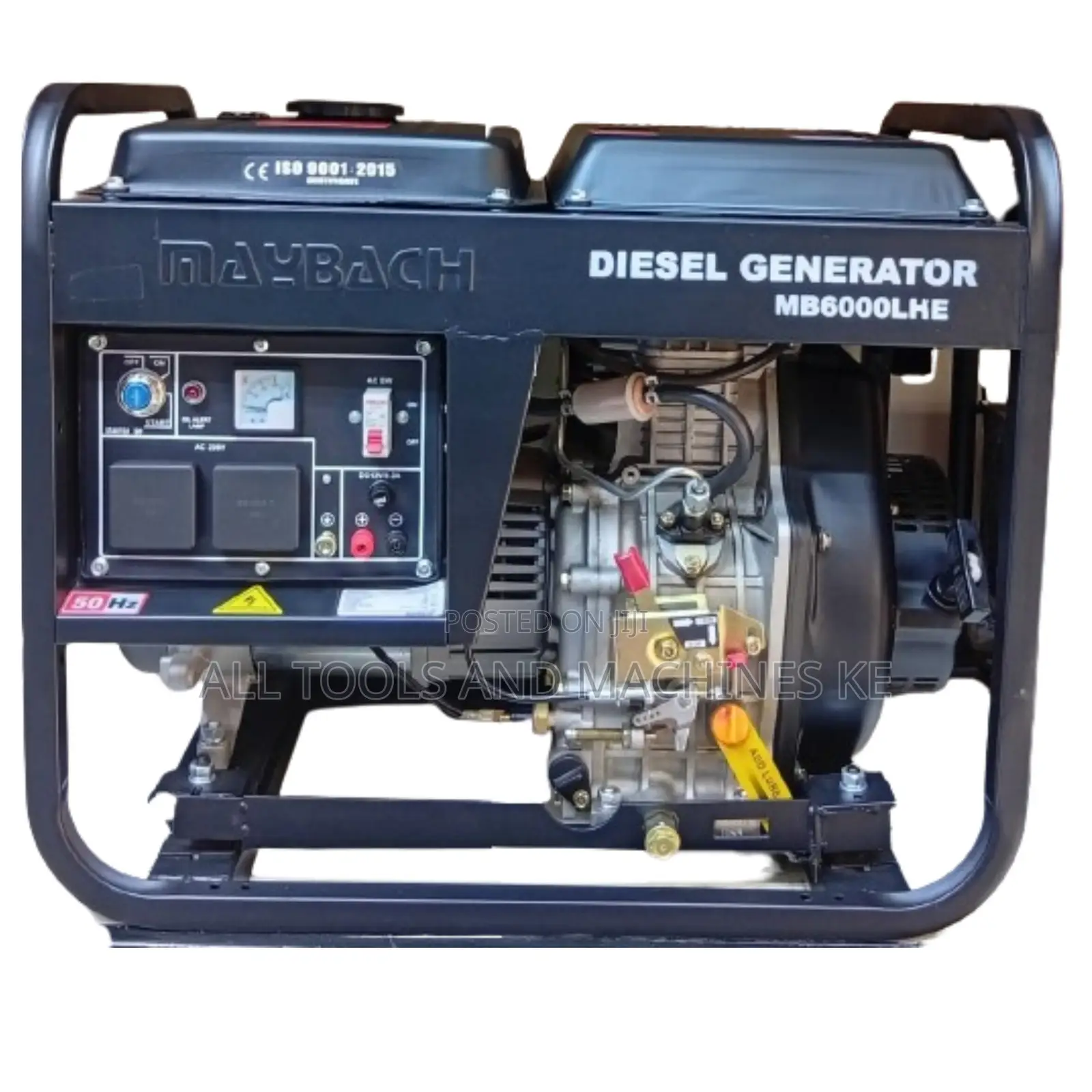 6KVA Maybach Diesel Generator MB6000LHE Open Type Heavy-Duty Power