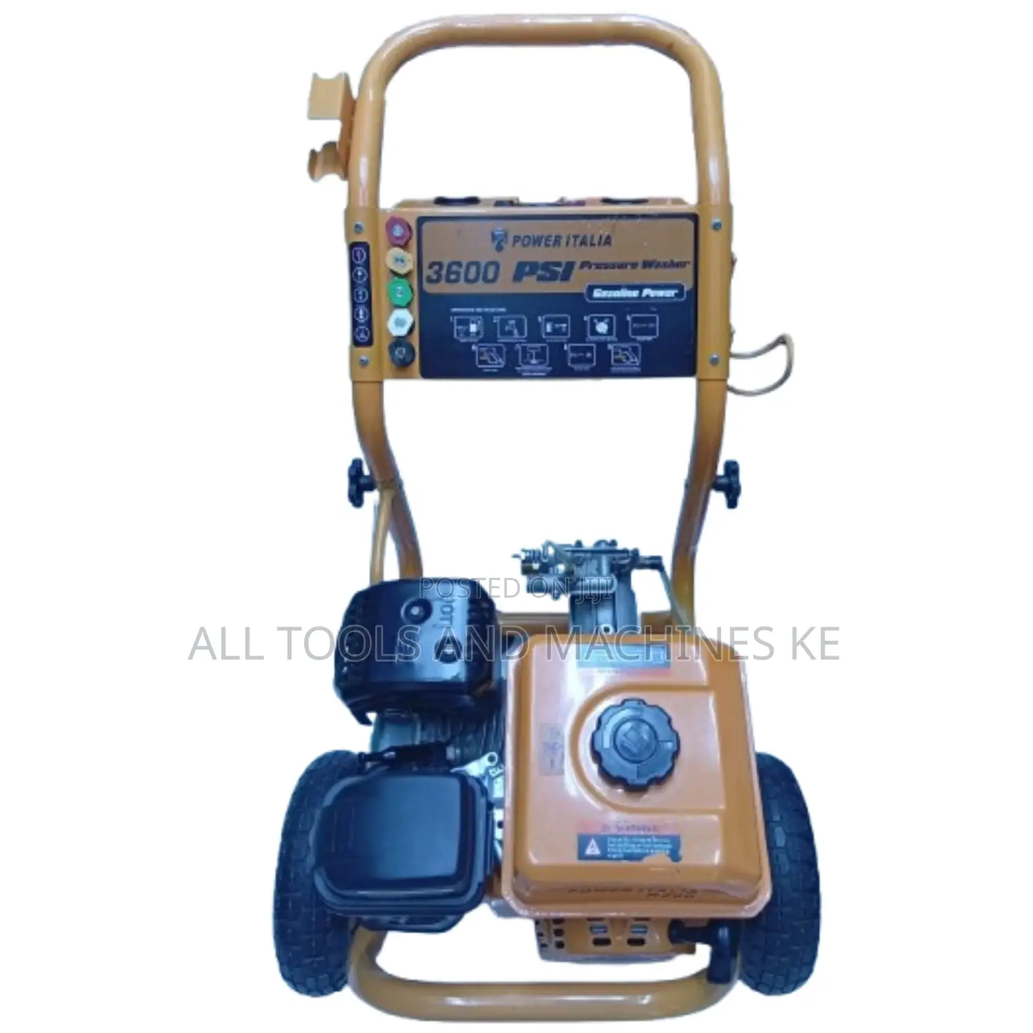 POWER ITALIA GASOLINE HIGH PRESSURE WASHER 3600 Powerful Durable
