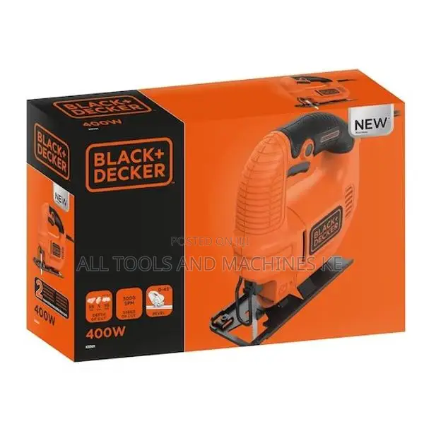 BLACK & DECKER 400W Jig Saw Powerful Precision Cutting for Wood