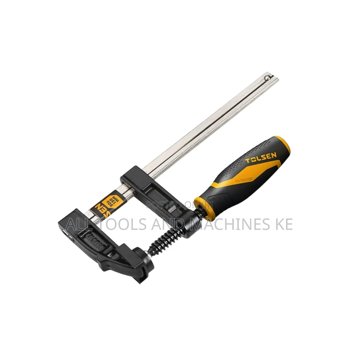 TOLSEN Industrial F-Clamp 120 x 1000mm – Powerful Heavy Duty Tool