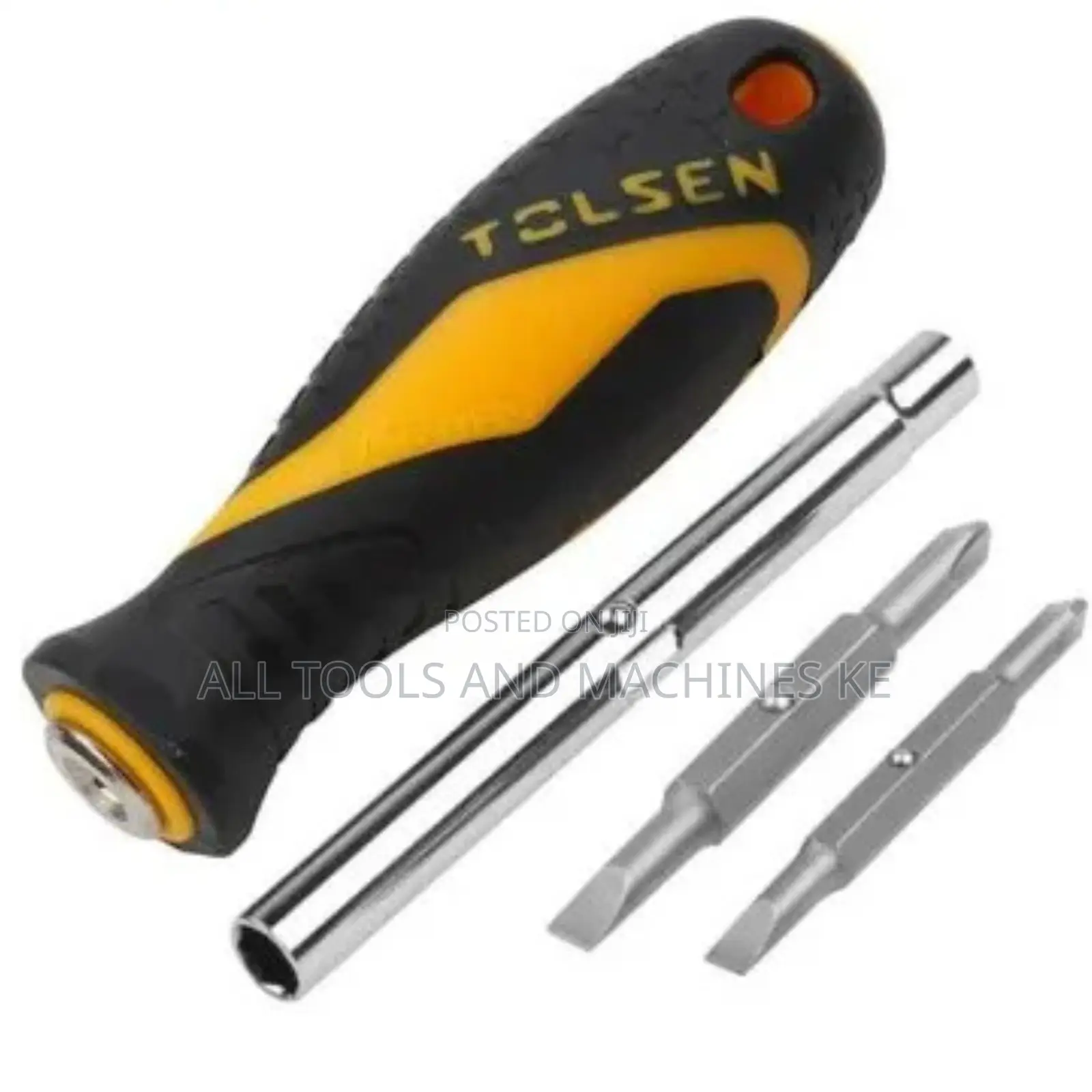 TOLSEN 6 IN 1 Screwdriver Set – Ultimate Heavy-Duty Multi-Purpose Tool