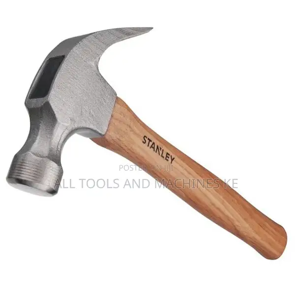 STANLEY 16 OZ Wood Handle Nail Hammer Hexagonal Ultimate Durable