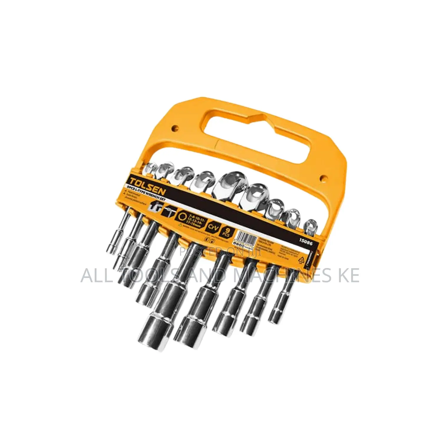 Ultimate TOLSEN L-Type Wrench Set – 9PCS Industrial Tools