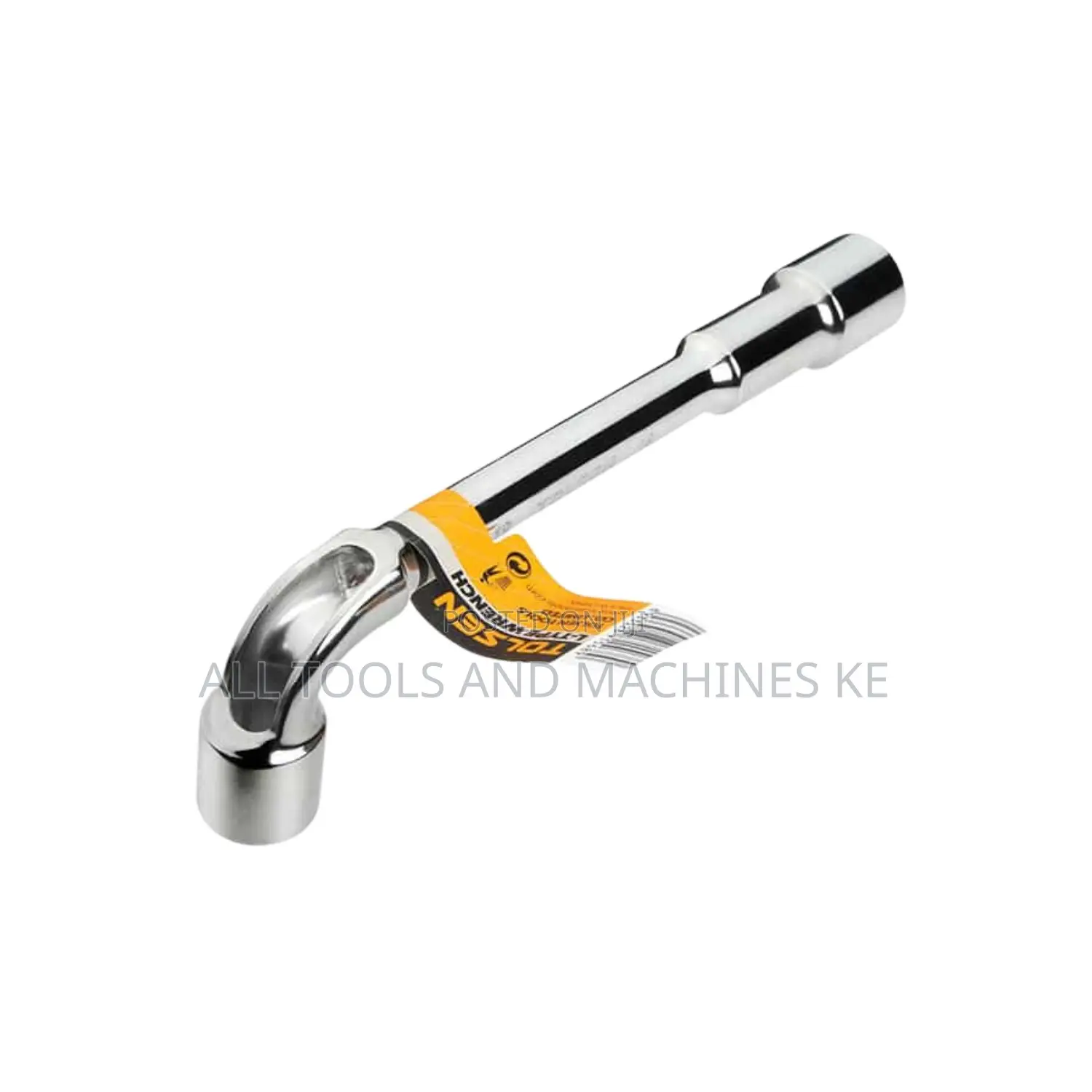 Heavy-Duty TOLSEN L-Type Wrench 19mm – Professional Industrial Tool