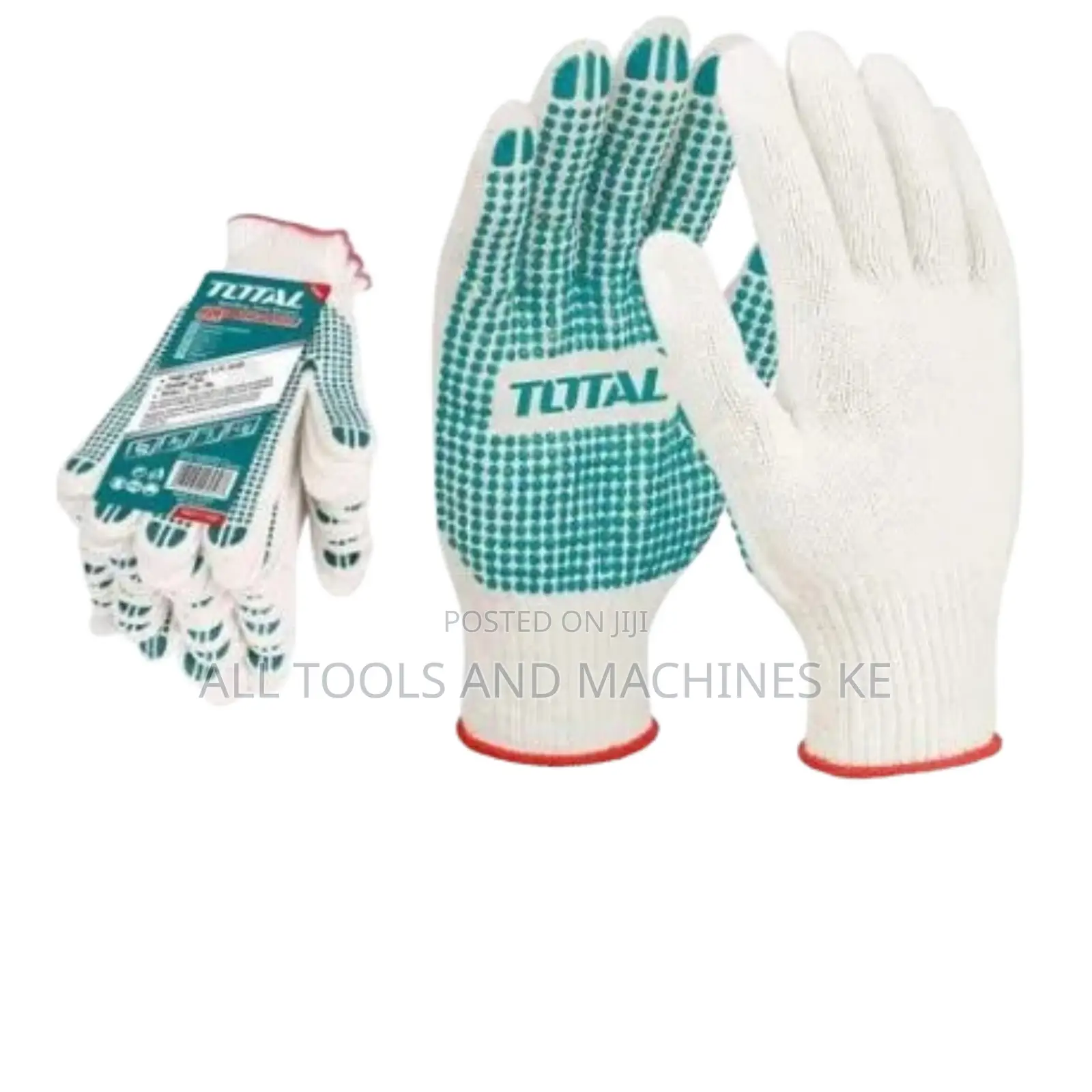 Total Knitted and PVC Dots Gloves TSP11102 Ultimate Heavy Duty