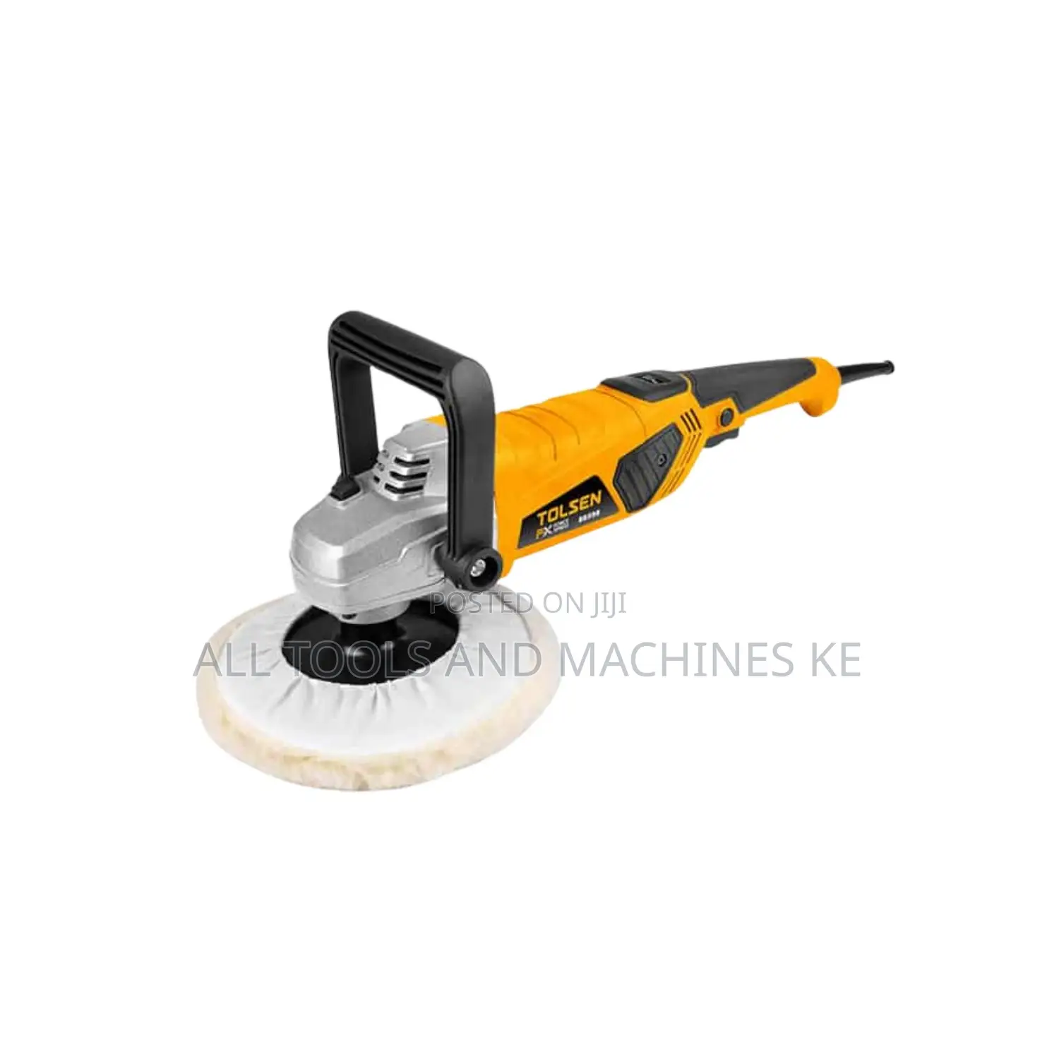 TOLSEN Woolen Pad for Angle Polisher 180MM Reliable Heavy Duty