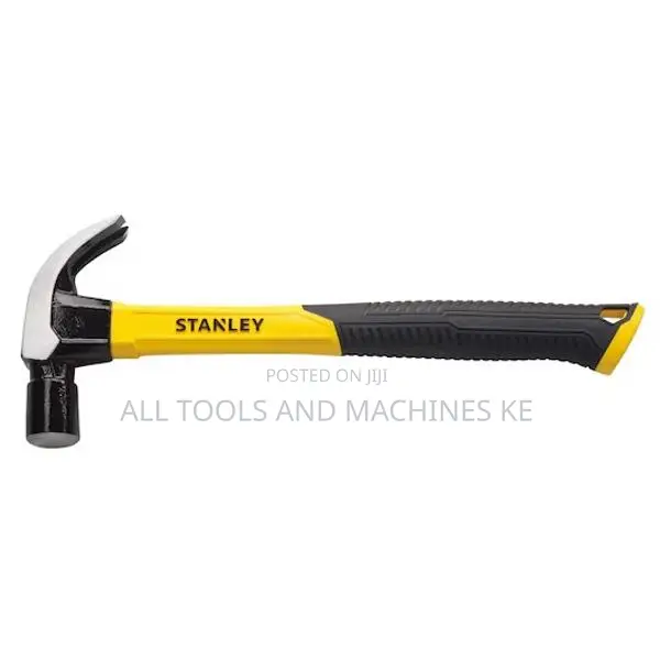 STANLEY 16OZ Fiberglass Handle Claw Hammer Reliable Powerful