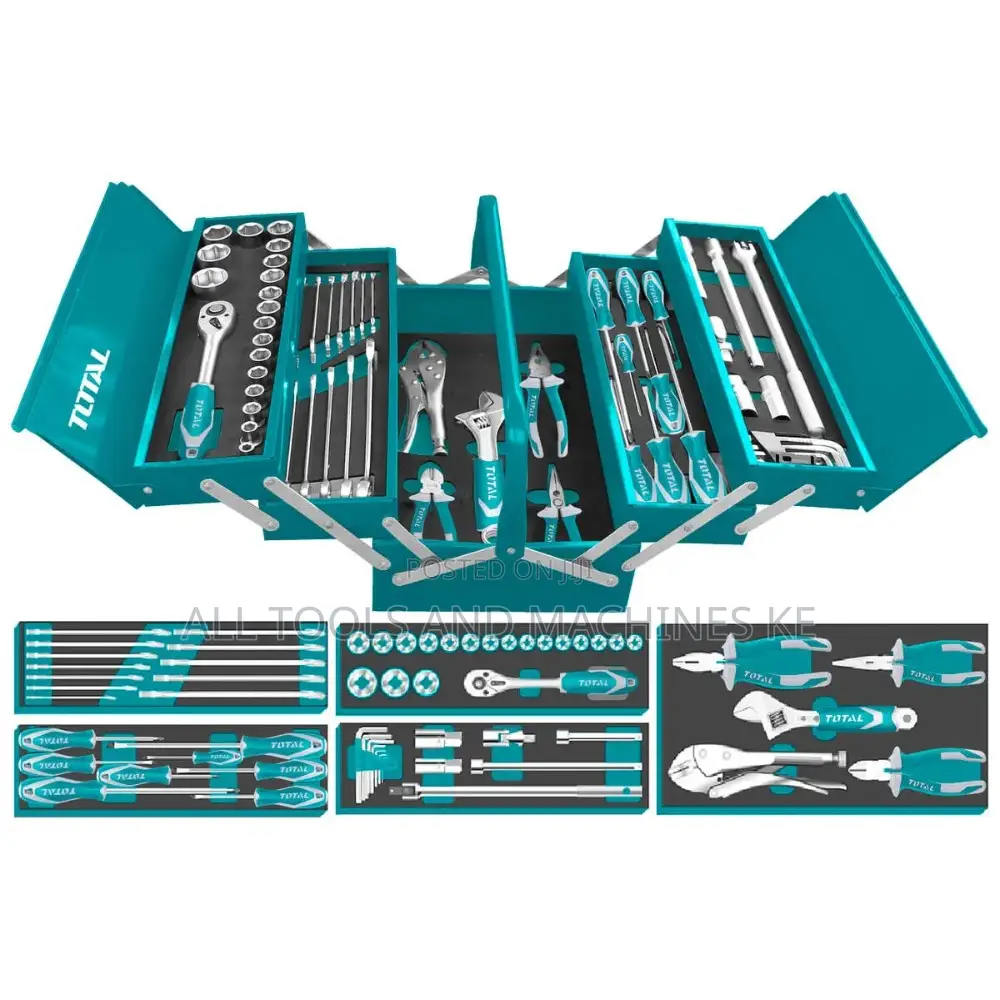 59 Pcs Tool Chest Set THTCS12591 – Organized Storage for Ultimate Tool