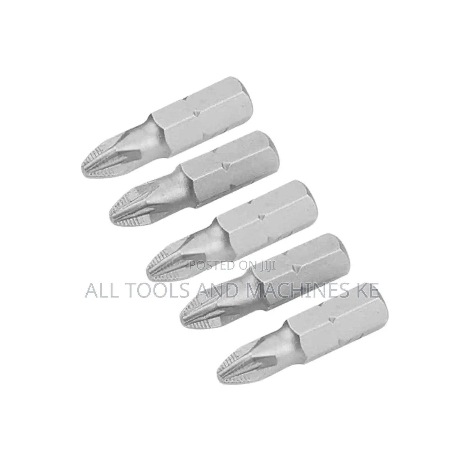 TOLSEN Industrial 5PCS Screwdriver Bit Set PZ2x25mm