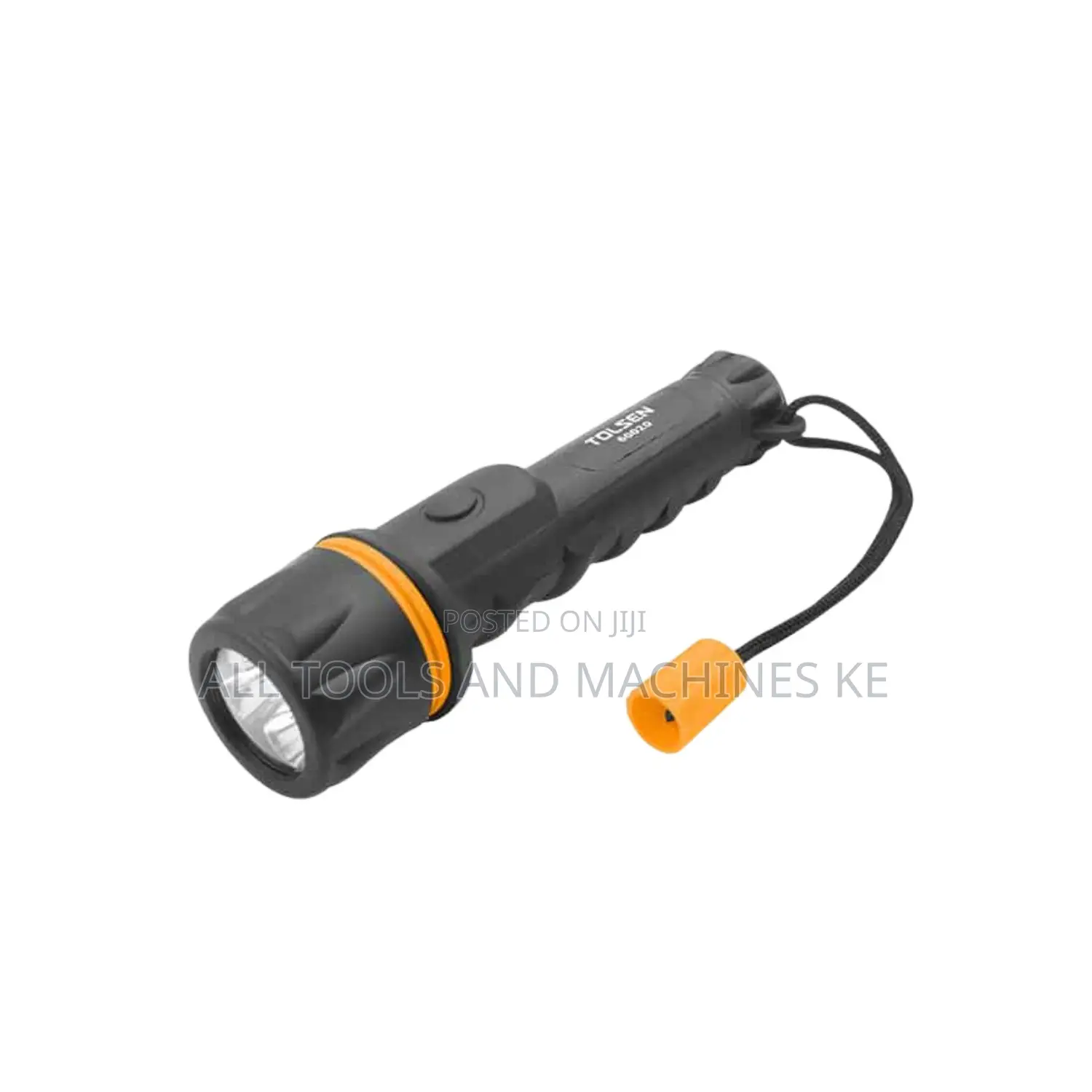 TOLSEN LED Flashlight 3LED/12lm, 40x148mm – High-Performance LED Torch