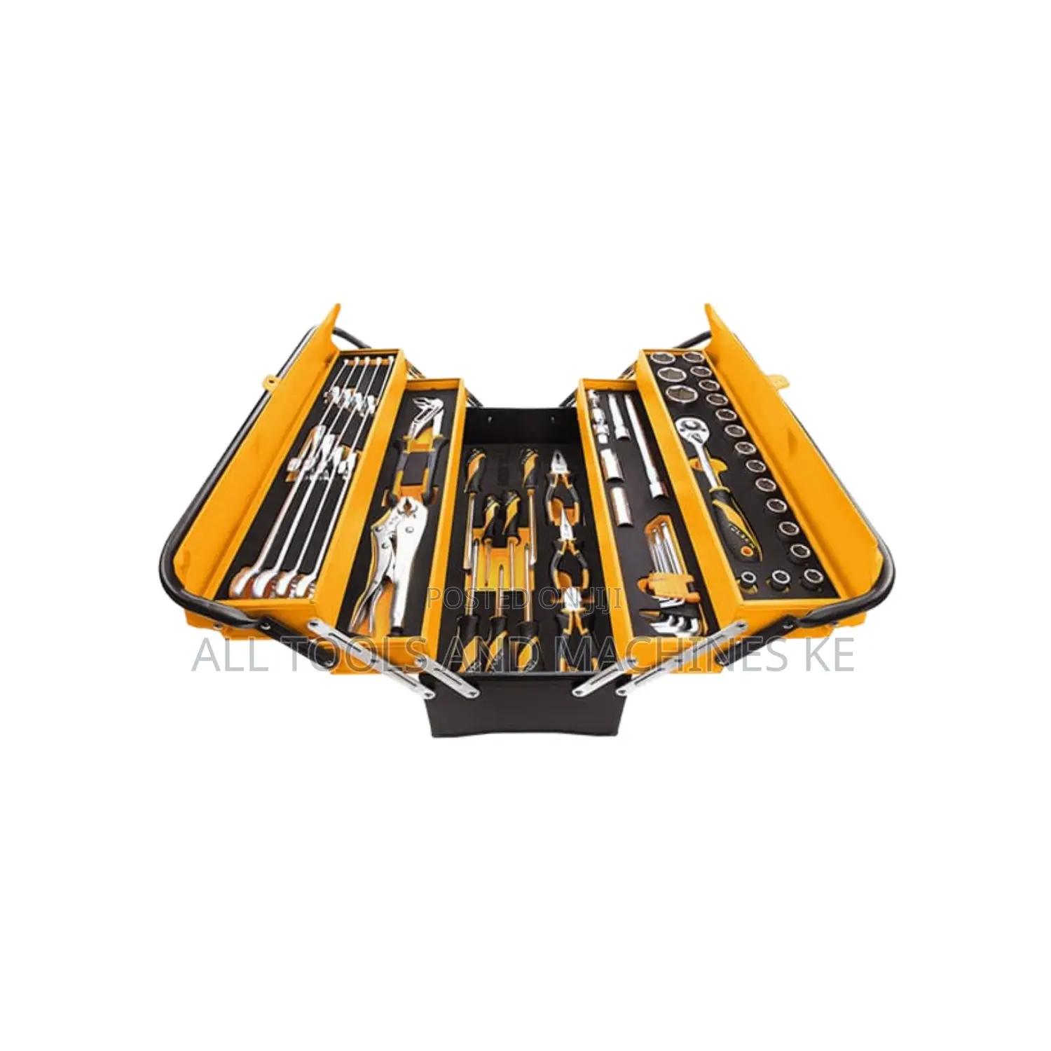 TOLSEN 60PCS Tool Set – Ultimate Heavy-Duty Professional Toolkit