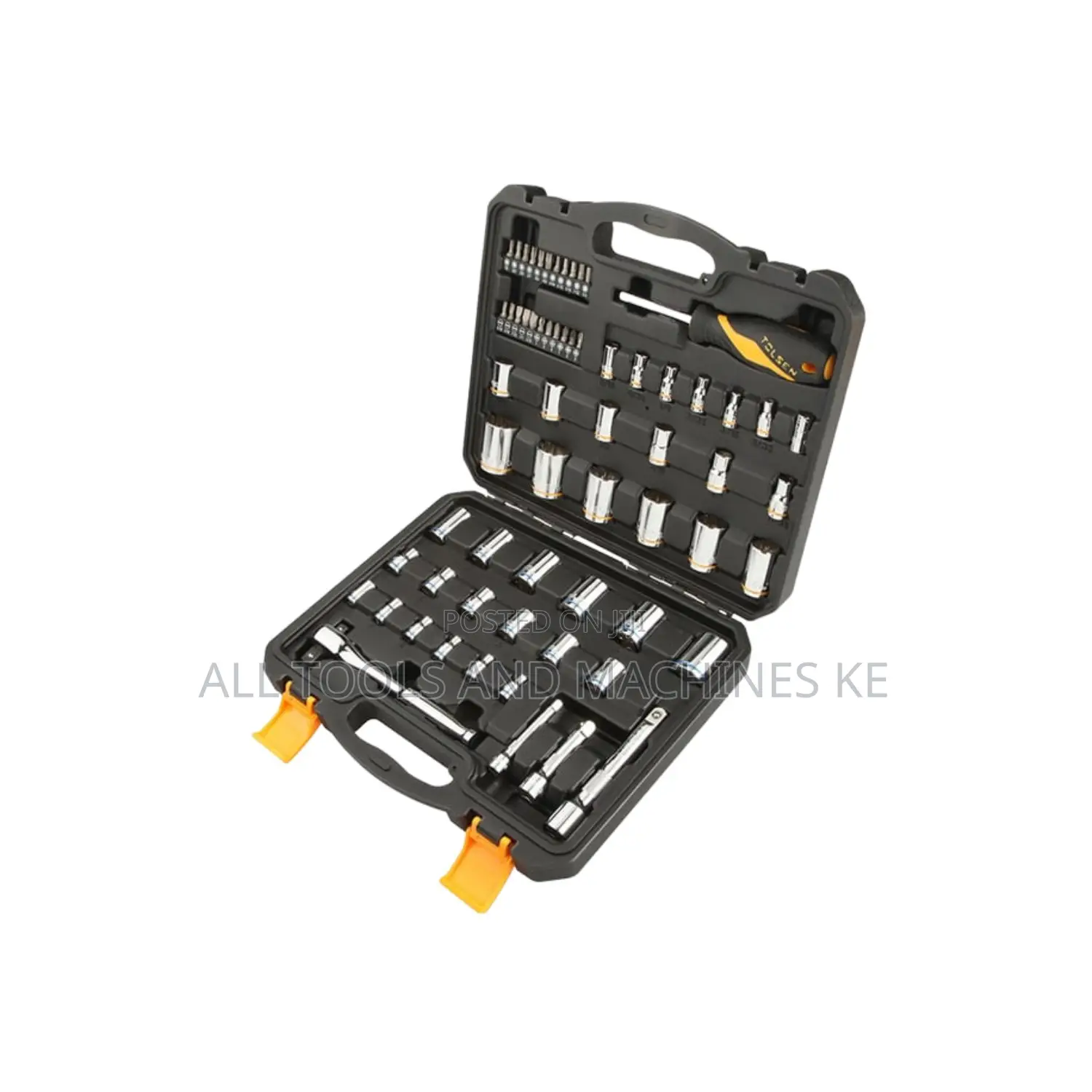TOLSEN Industrial 65PCS Socket Set – Ultimate Heavy-Duty Professional