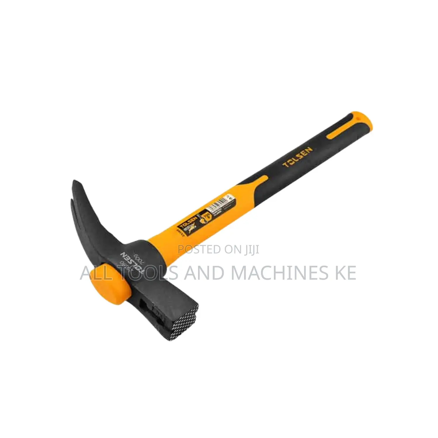 TOLSEN Claw Hammer French Type 700g Drop Forged Steel with Magnetic