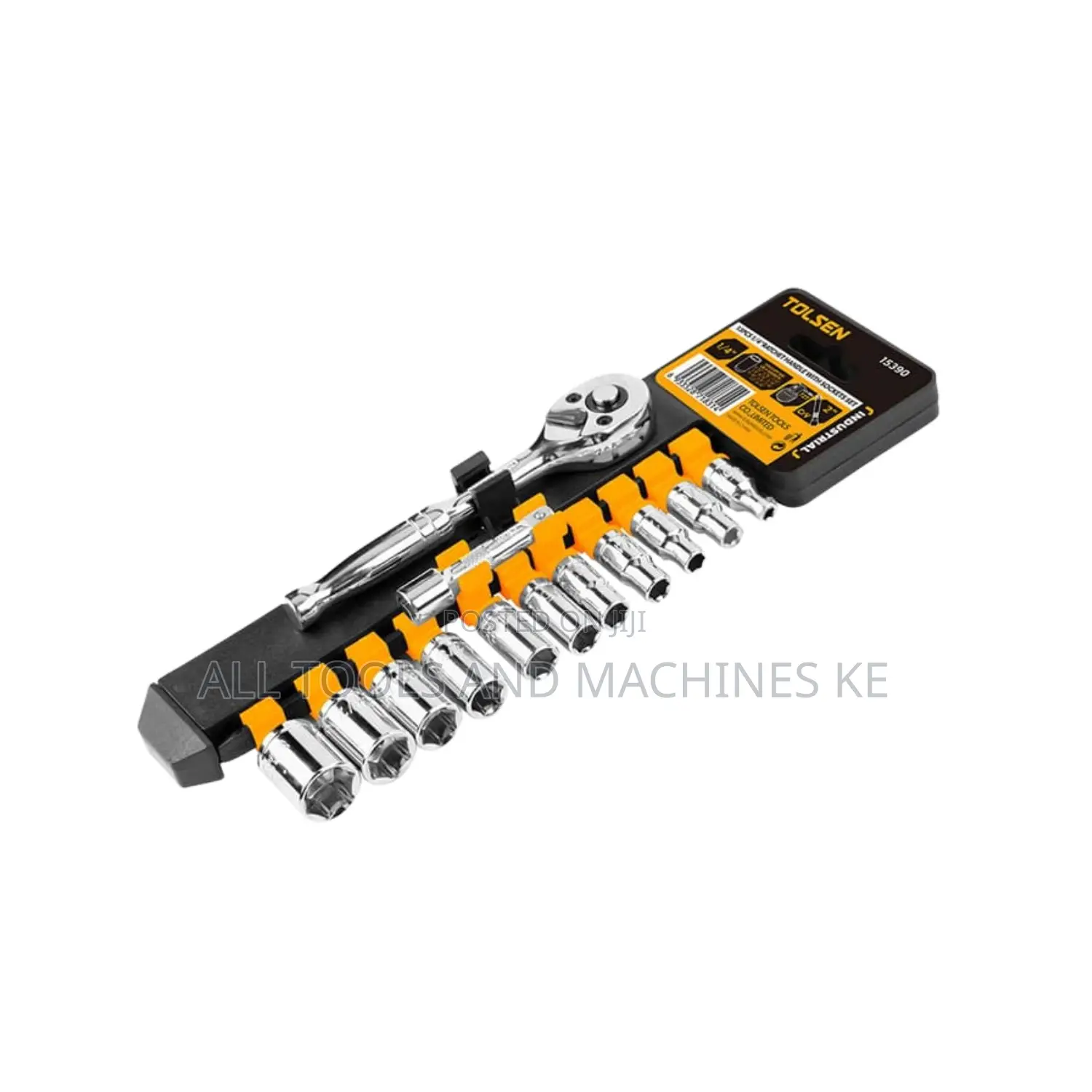 Ultimate TOLSEN 13PCS 1/4″ Ratchet Socket Set – Professional Tool Kit