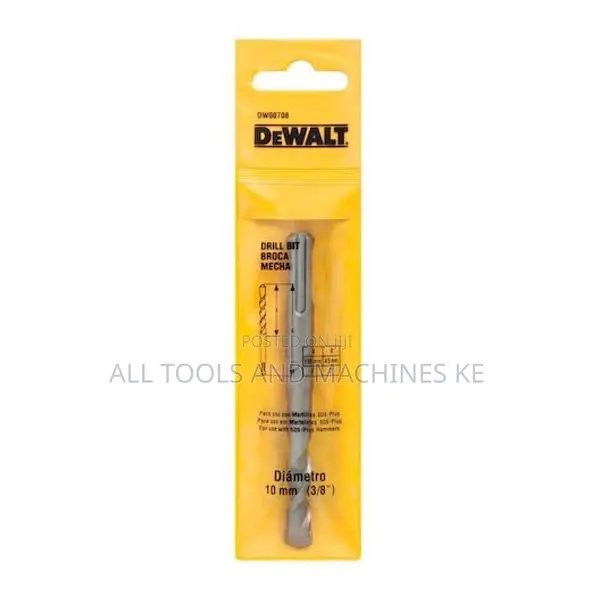 DEWALT 10mm x 50mm x 210mm SDS Drill Bit Reliable High Performance