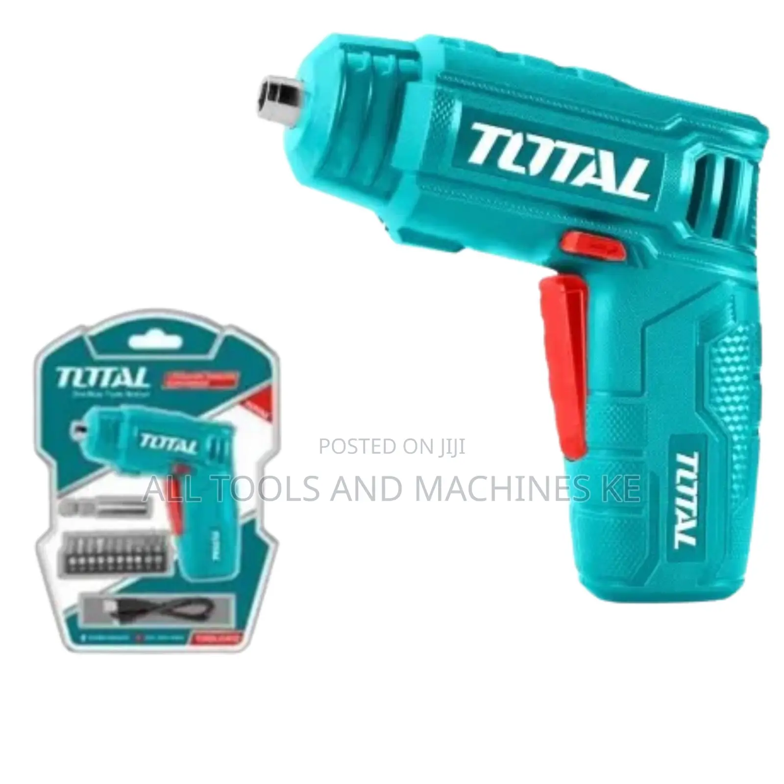 TOTAL Cordless Screwdriver TSDLI0442 Ultimate Powerful Professional