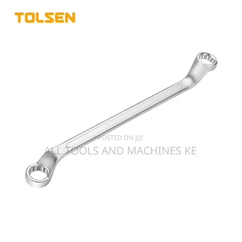 TOLSEN DIN838 INDUSTRIAL DOUBLE RING SPANNER 30 X 32MM
