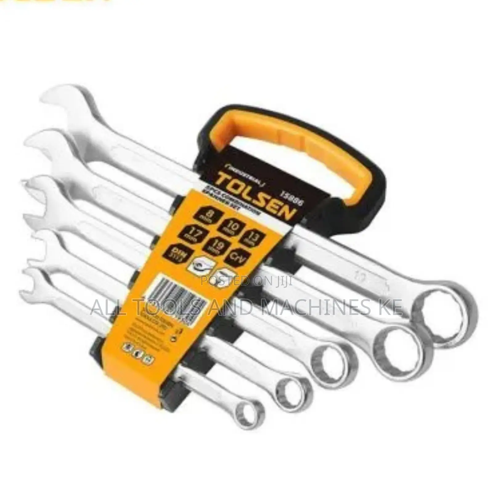 TOLSEN INDUSTRIAL 5PCS COMBINATION SPANNER