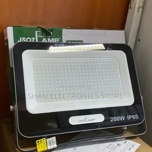 1Pack 200W Cool White Ip66 Waterproof Security Lights