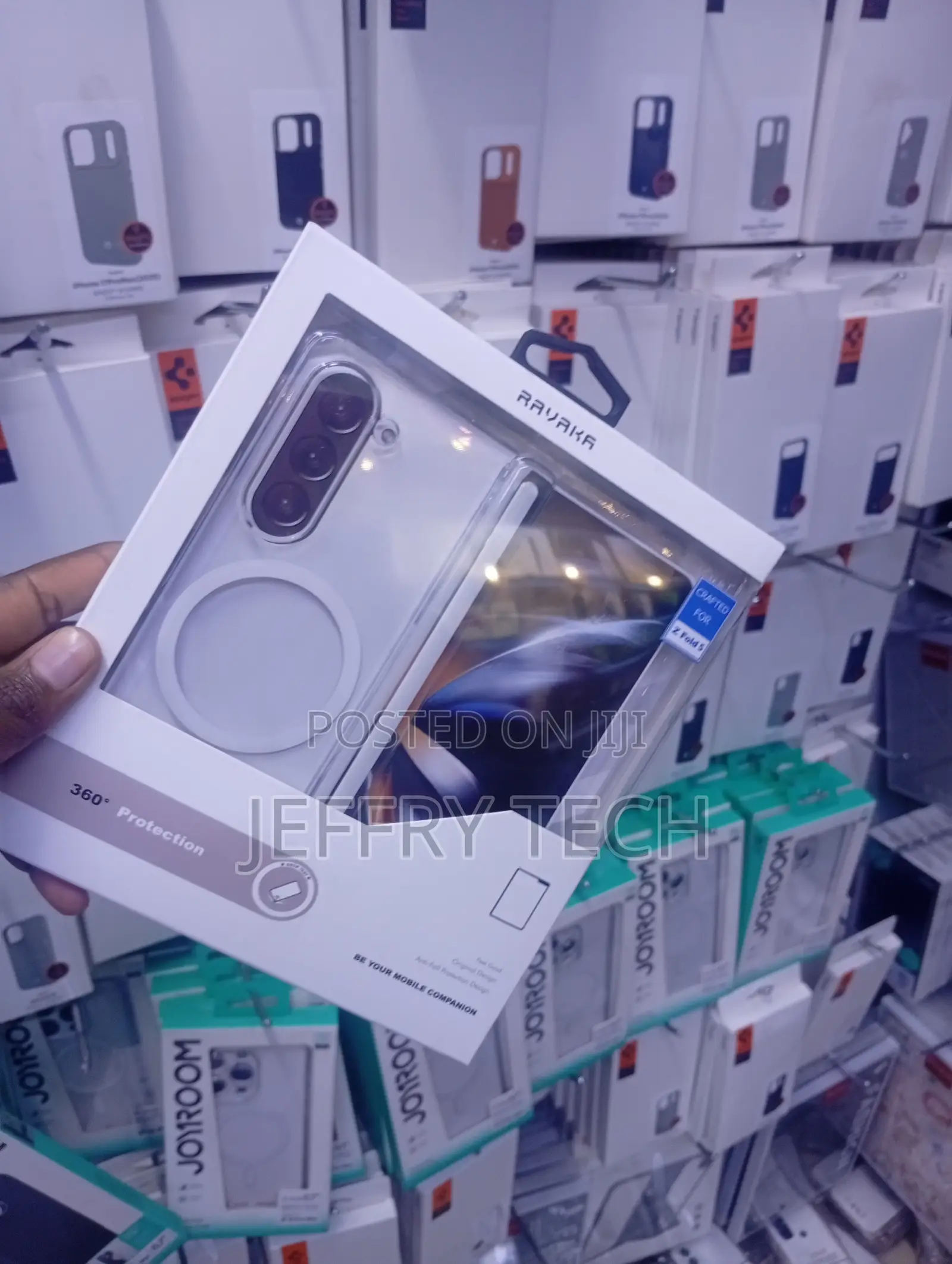 RAYAKA Magnetic Case Specifically for the Samsung Galaxy Z Fold 5