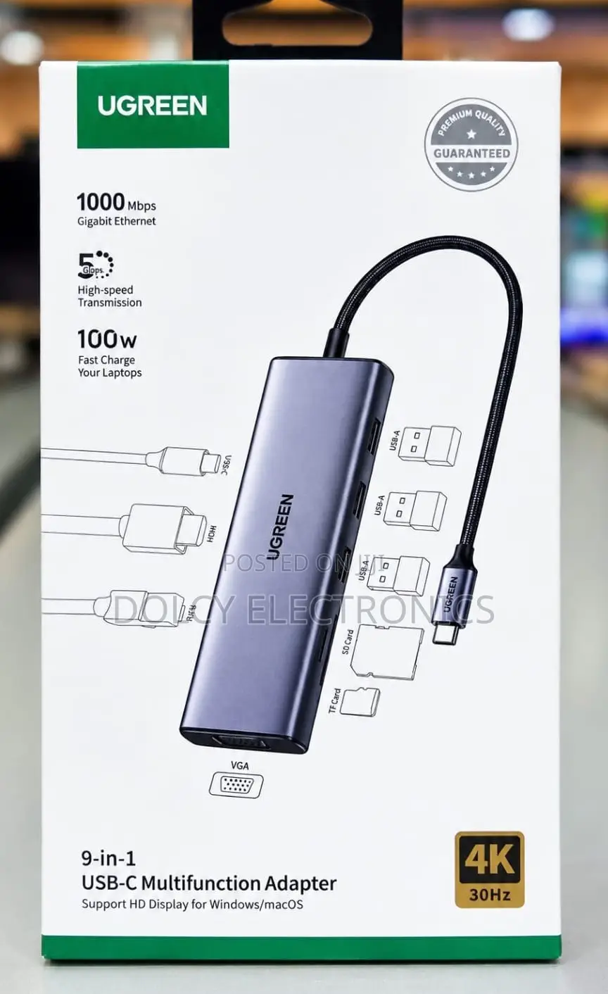 Ugreen 9-in-1 Docking Station Converter