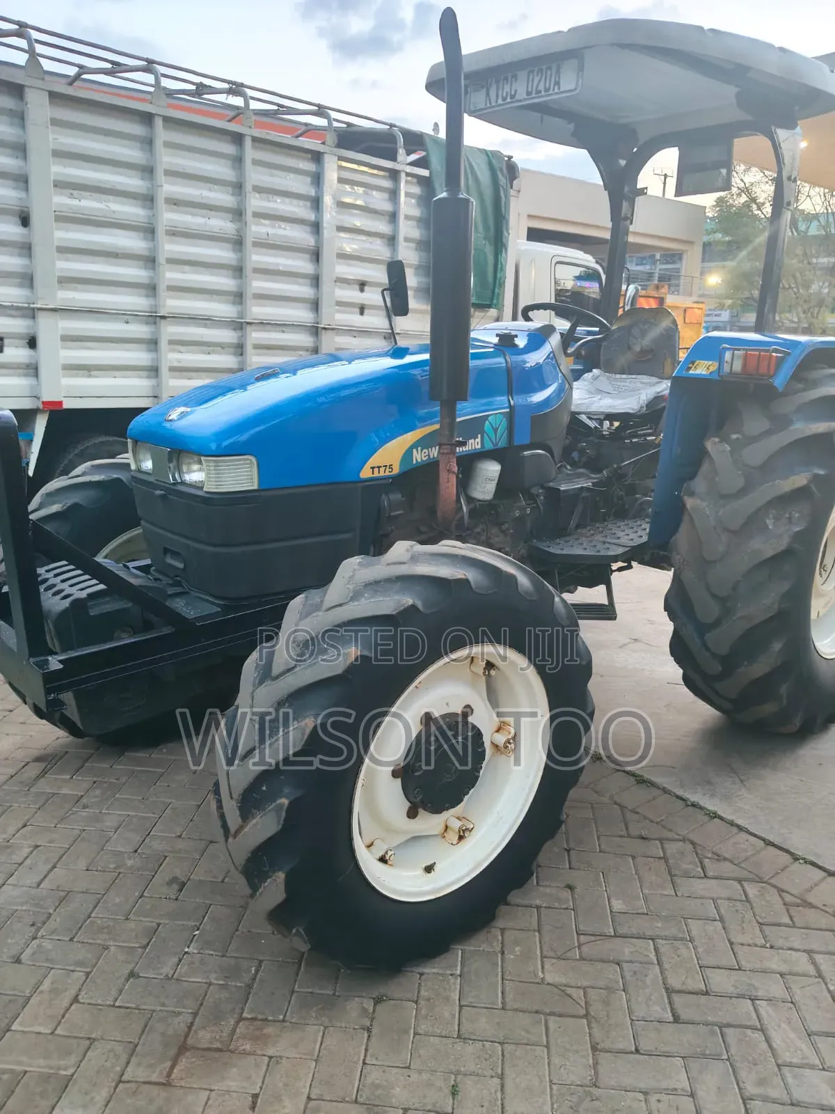 Blue Tractor Newholland Tt75 KTCC/A