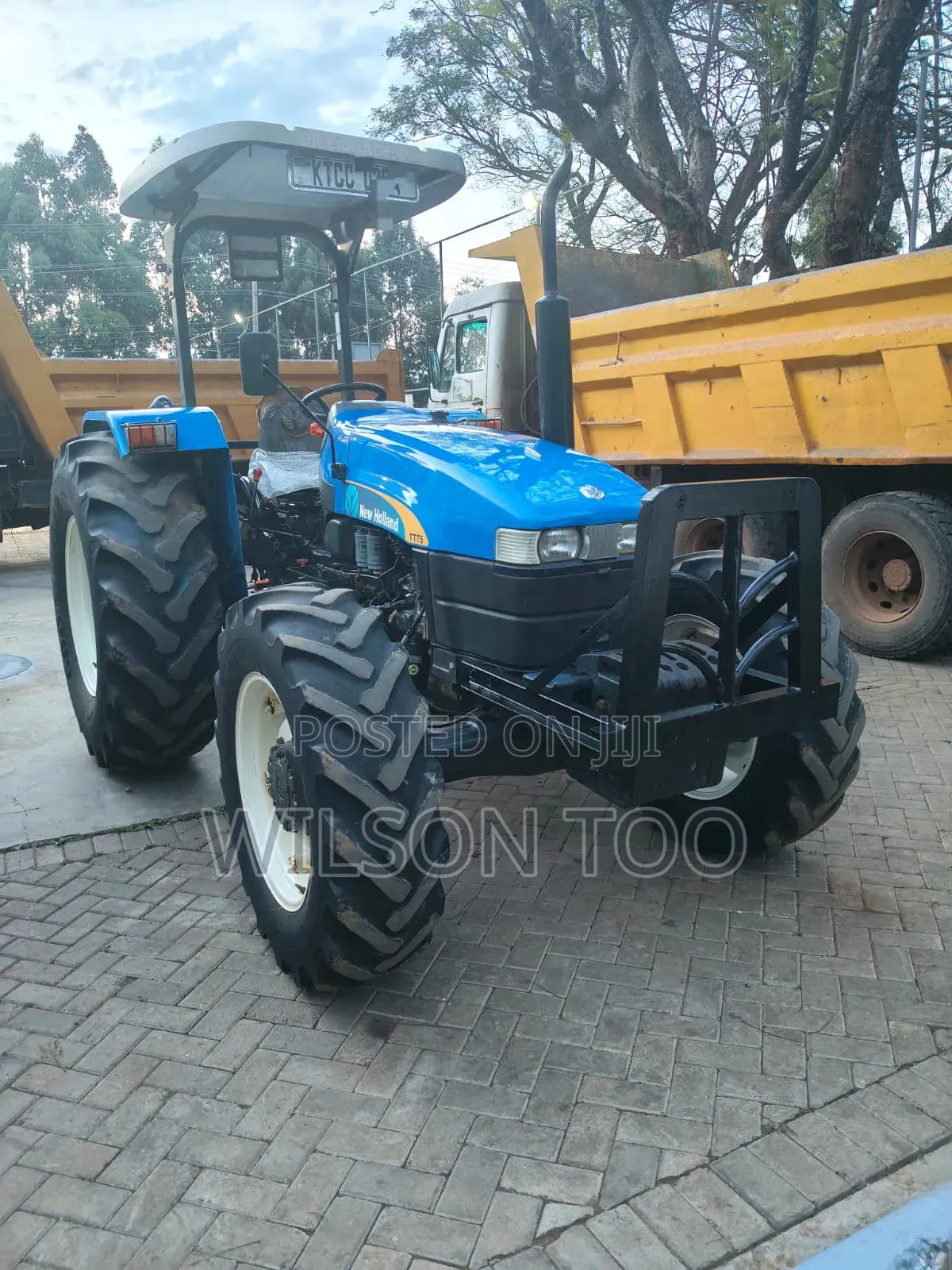 Blue Tractor Newholland Tt75 KTCC/A
