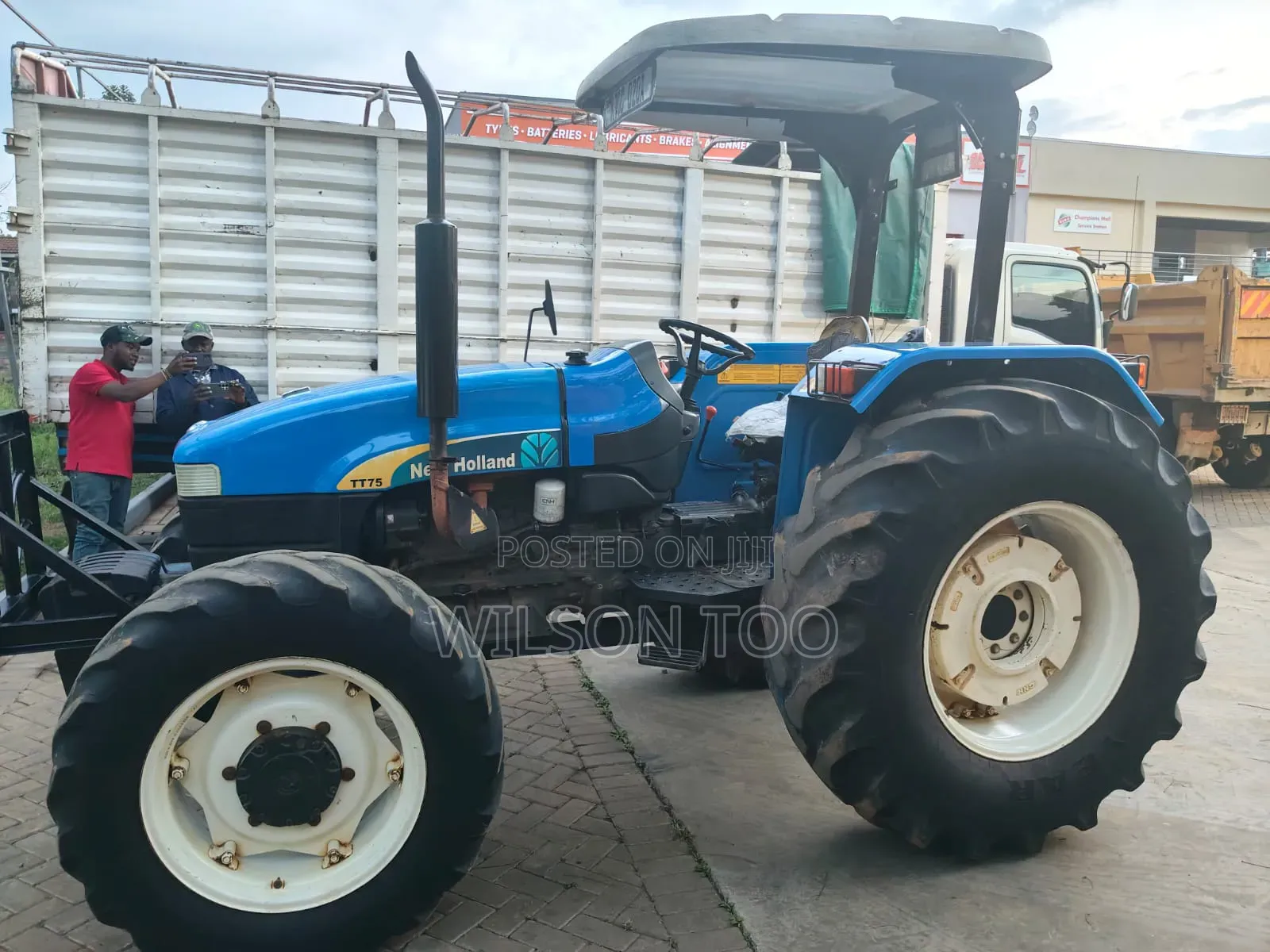Blue Tractor Newholland Tt75 KTCC/A