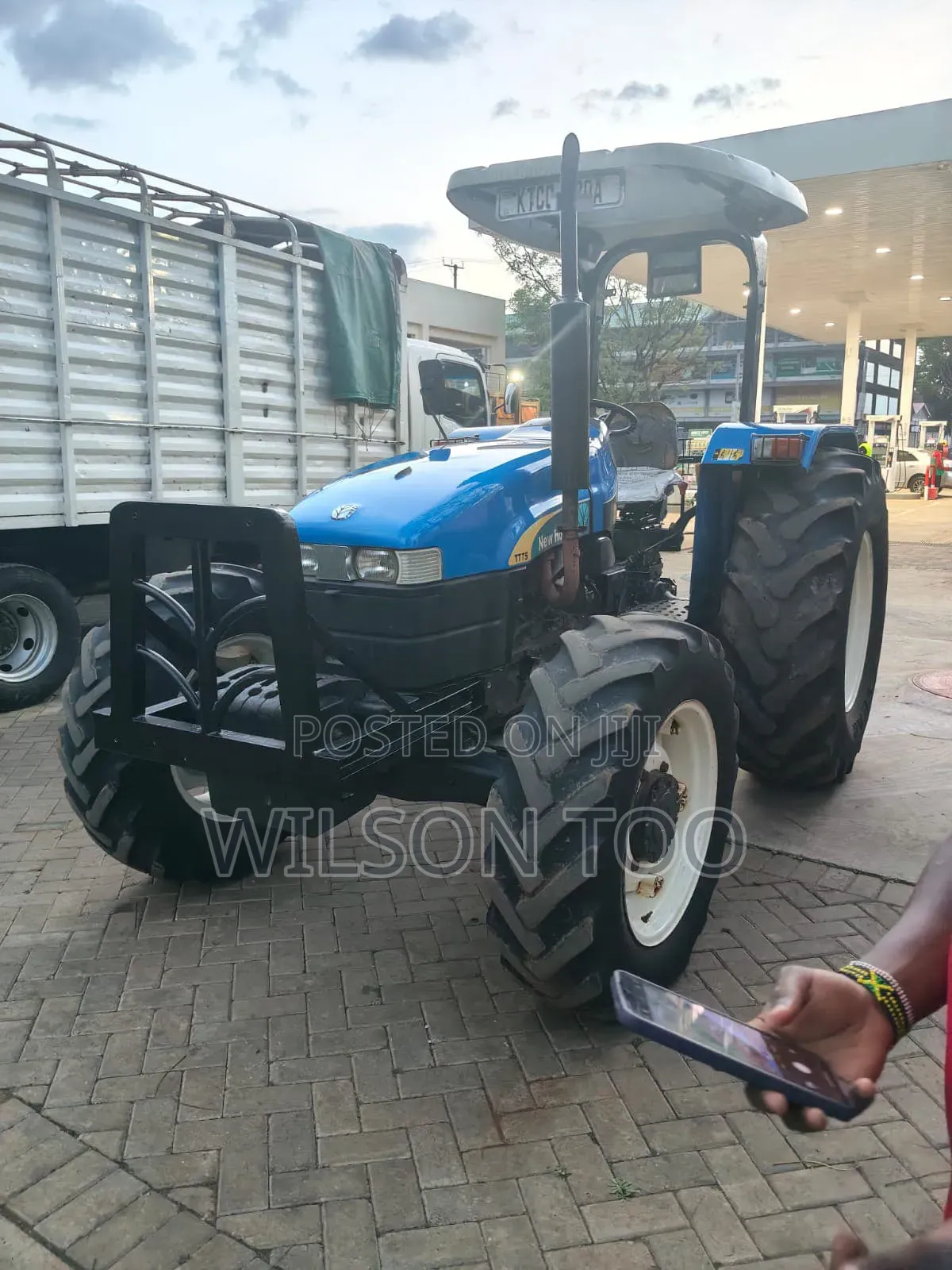 Blue Tractor Newholland Tt75 KTCC/A