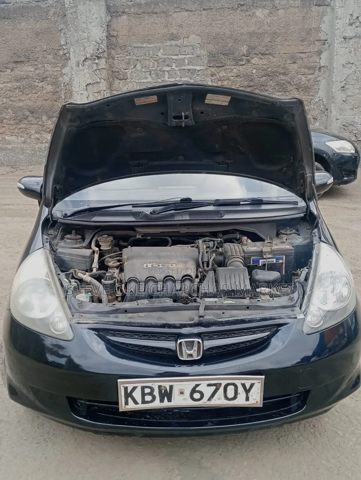 Honda Fit 2007 Black