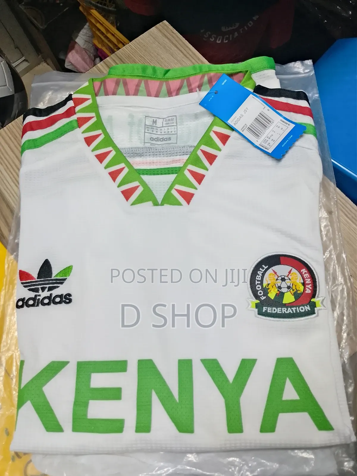 Kenya Harambee Stars White Jerseys