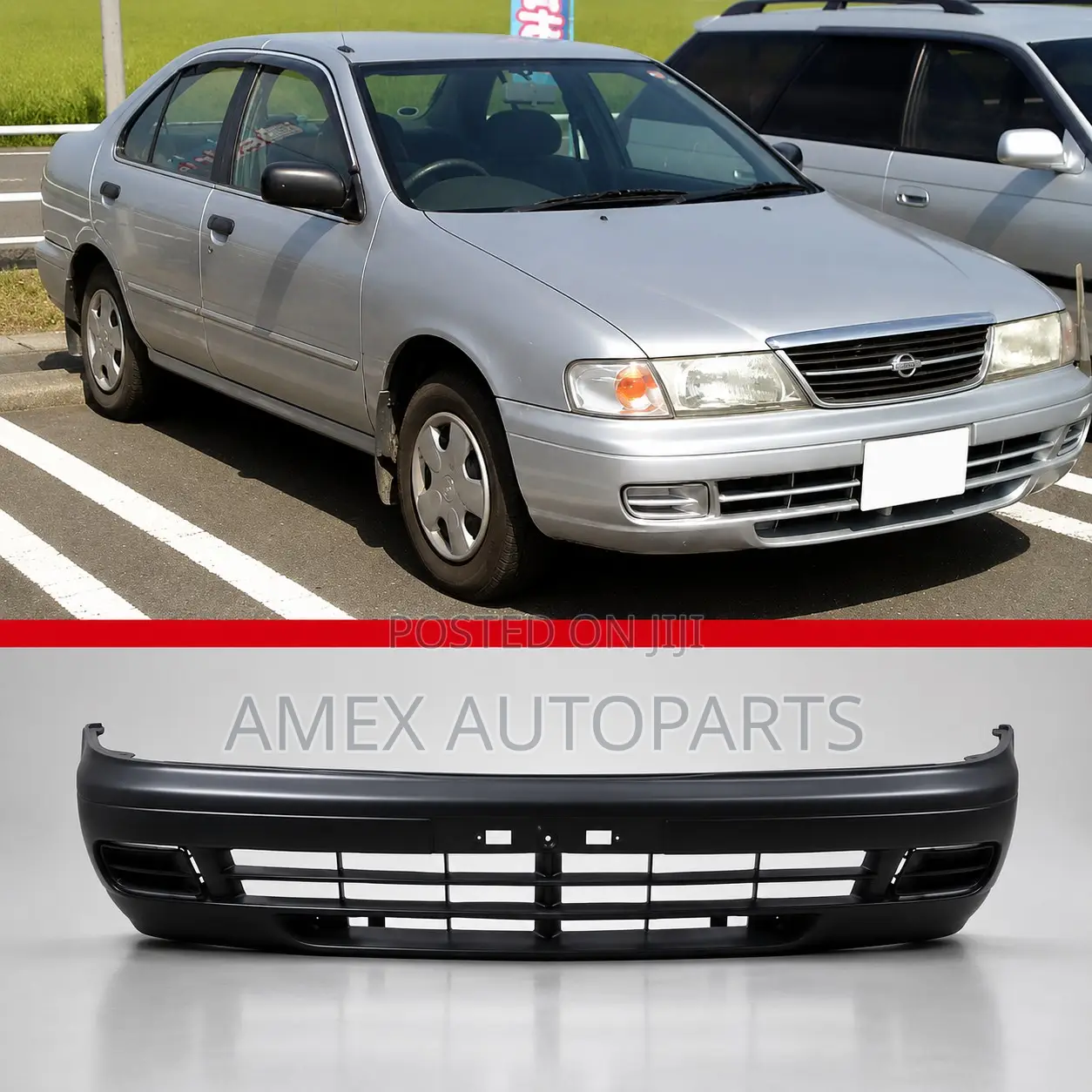 Front Bumper Nissan Sunny B14 1997 - 1998 Model