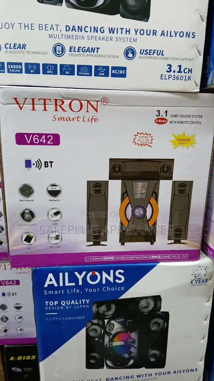 Vitron 3.1 Home Theatre System Availble