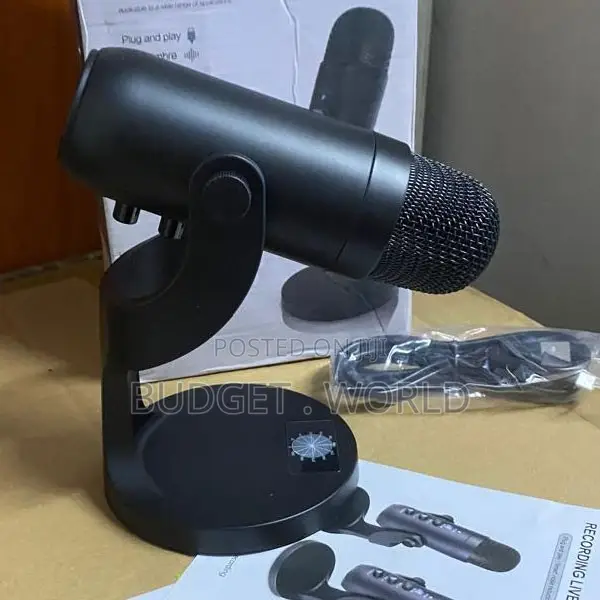 Premium DesktopPodcast Microphone forStreaming, Recording Voiceovers
