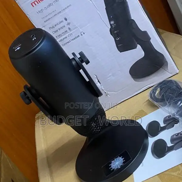 Premium Studio Podcast Table Mic for Streaming