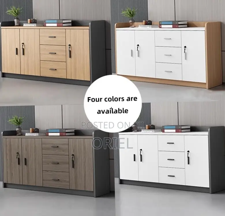 Office Credenza : Wooden Credenza Filing Cabinet With Lockers