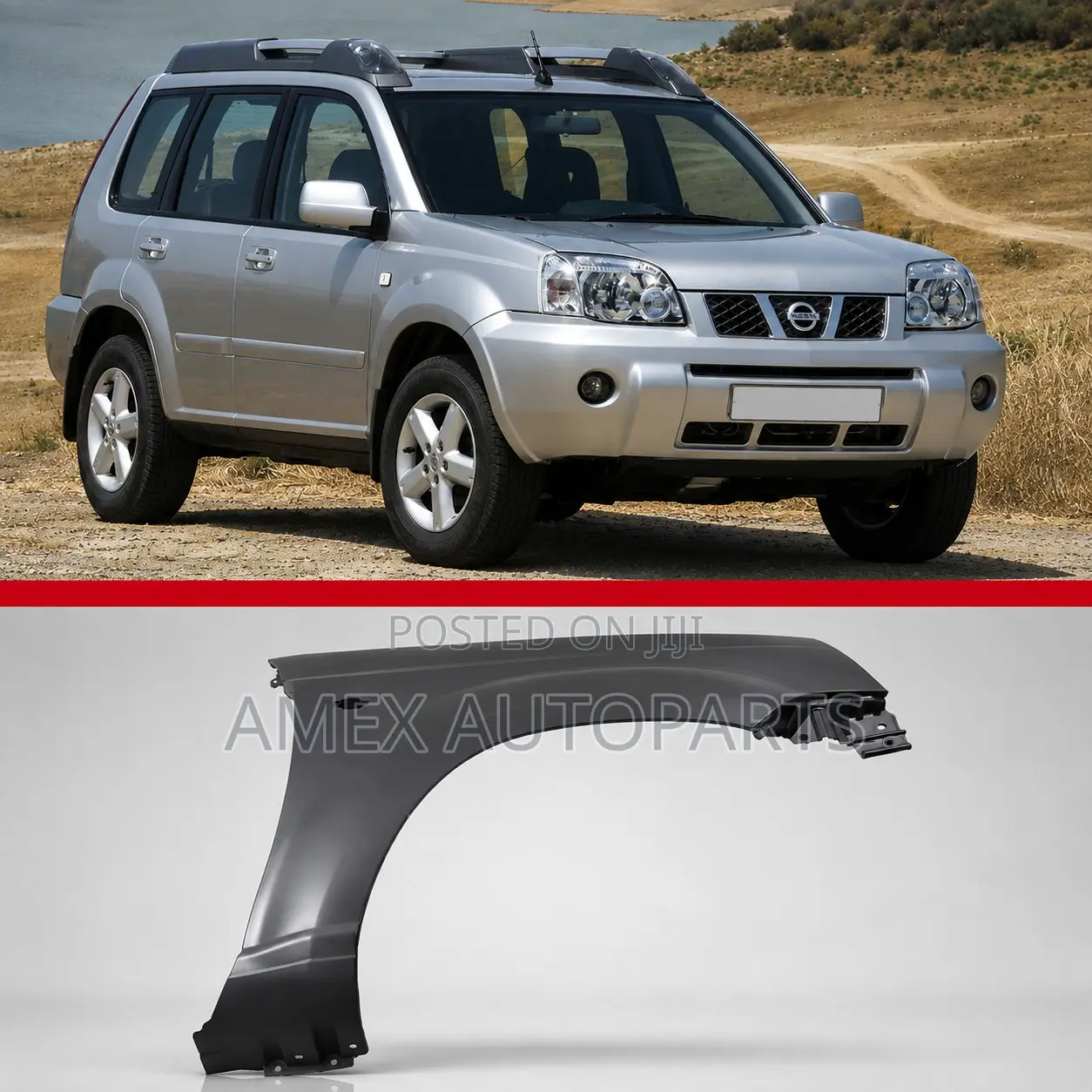 Front Fender Nissan Xtrail T30 W O Mirror Hole