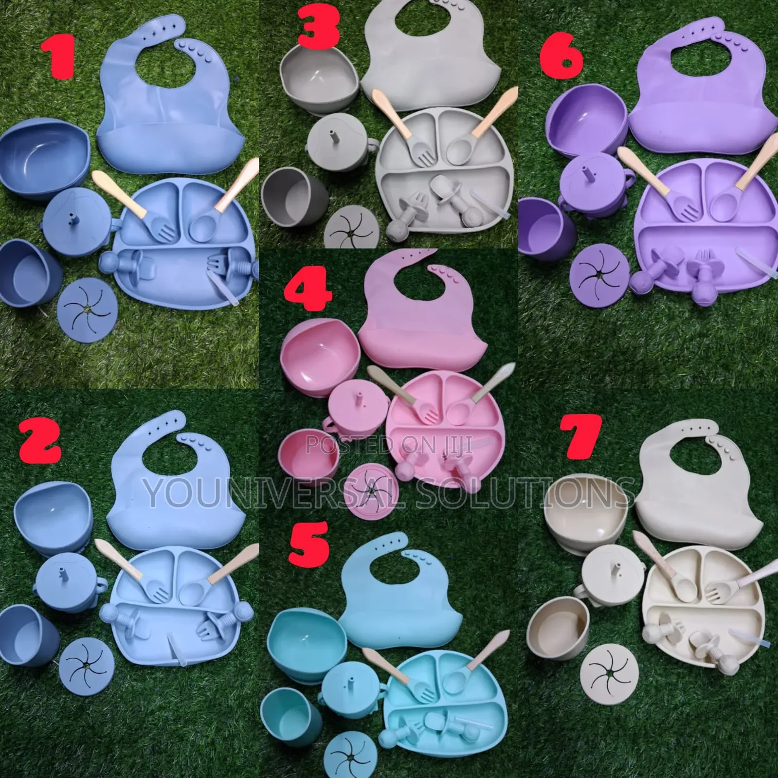 *Baby Silicone Feeding Set*