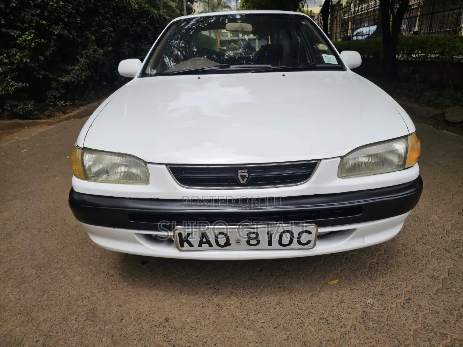 Toyota Corolla II 1997 Silver